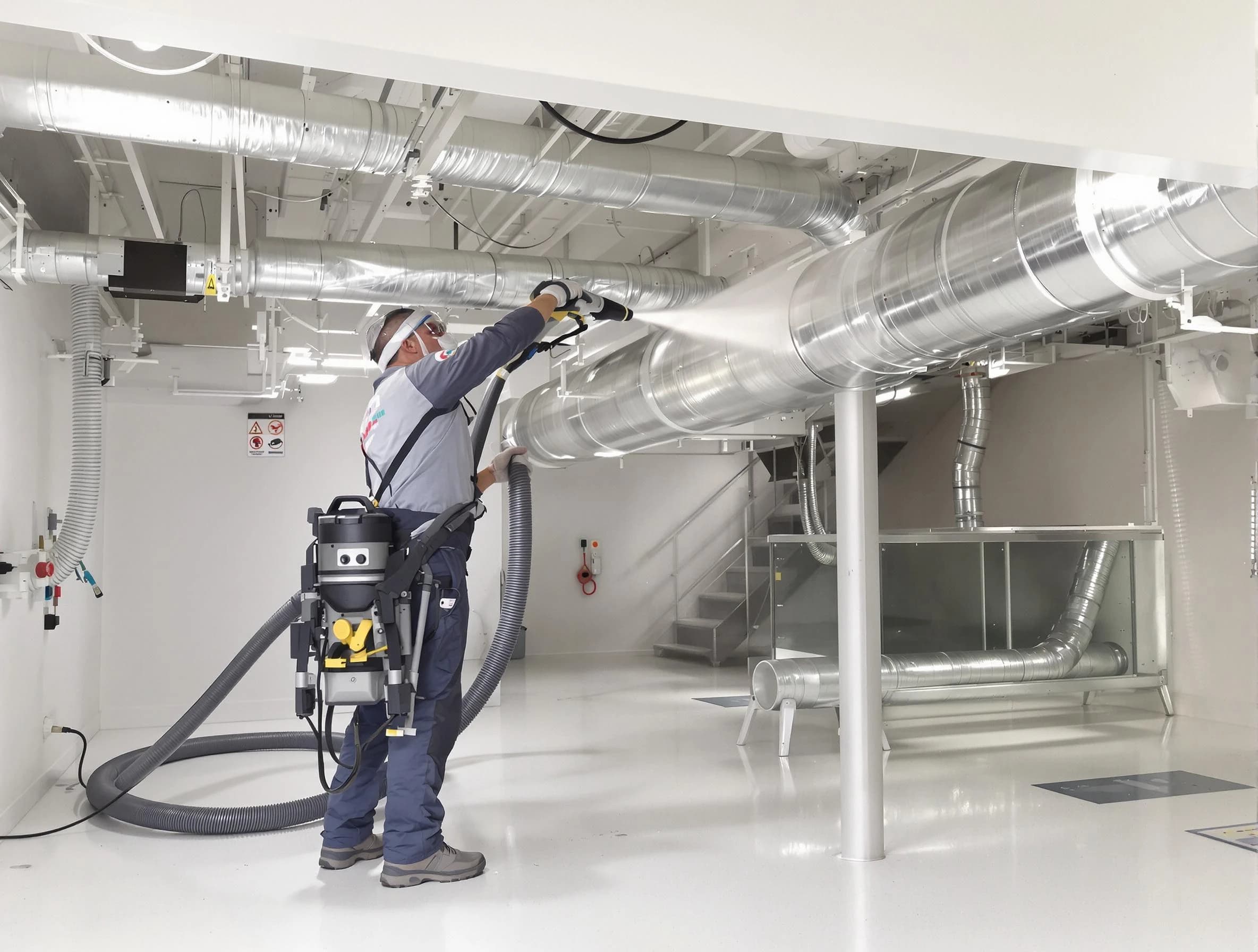 Professional central duct cleaning by Cambridge Air Duct Cleaning in Cambridge