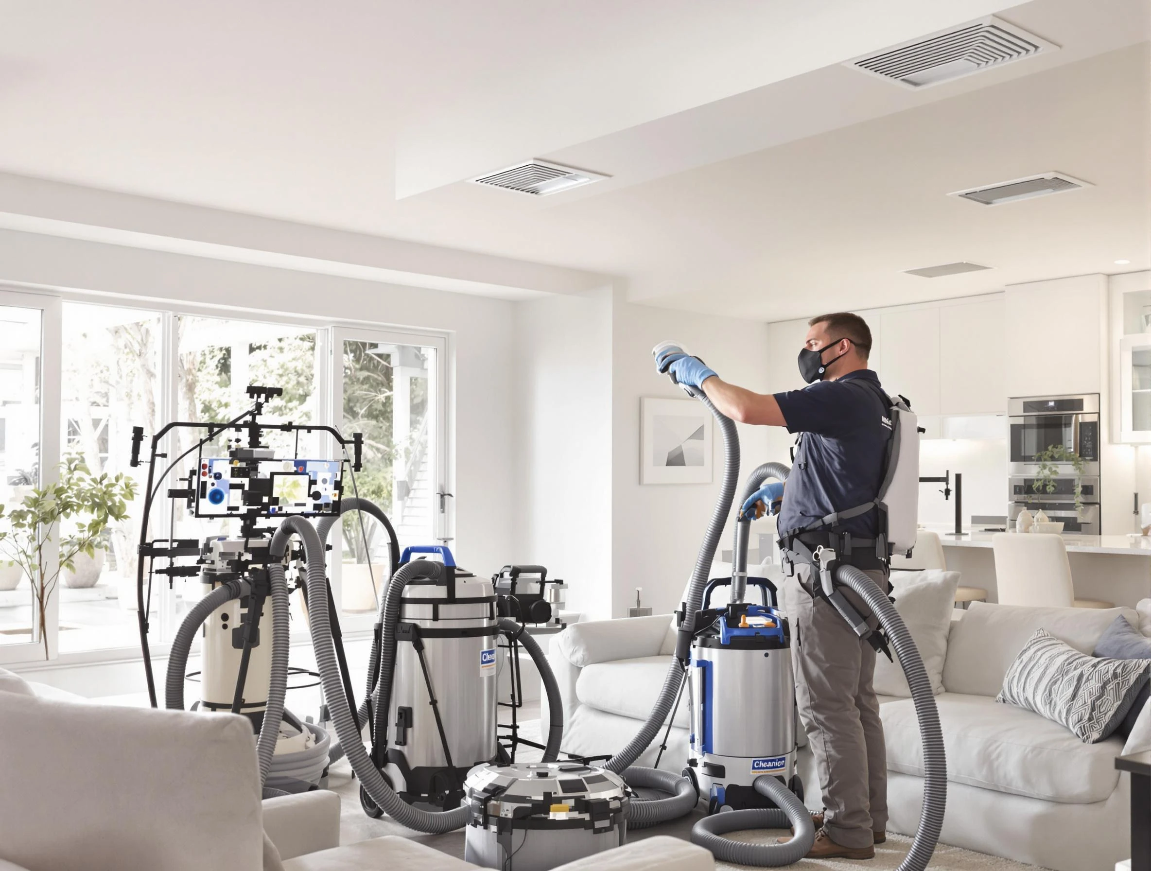 Professional AC duct cleaning by Cambridge Air Duct Cleaning in Cambridge