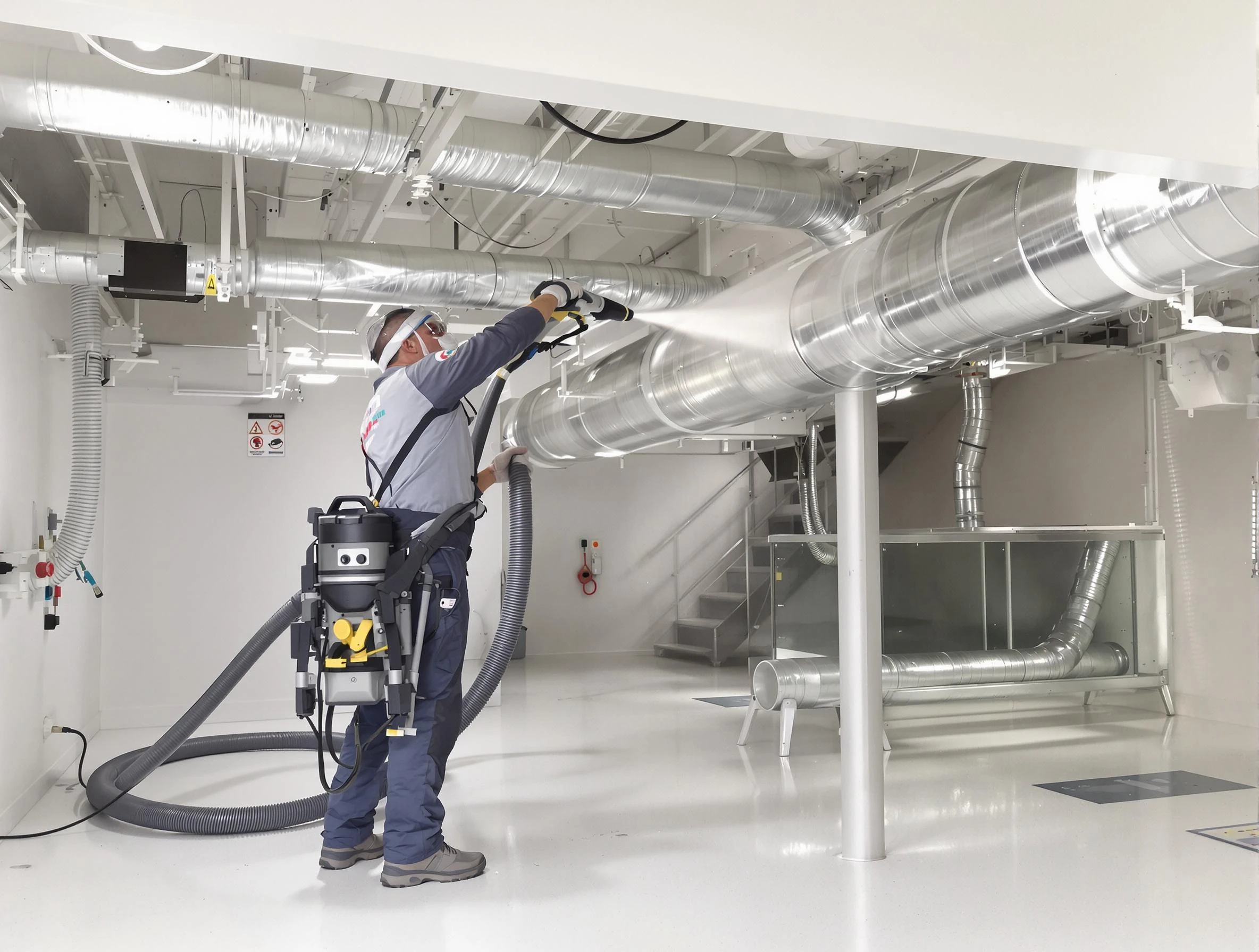 Professional central duct cleaning by Cambridge Air Duct Cleaning in Cambridge